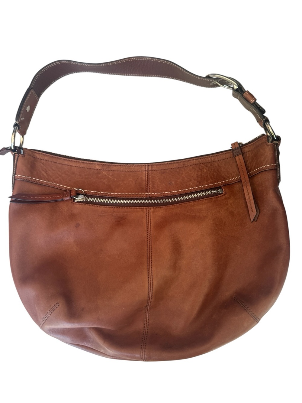 Coach Brown Leather Purse - Picture 2 of 4